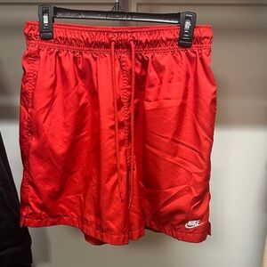 Nike Red Athletic Shorts